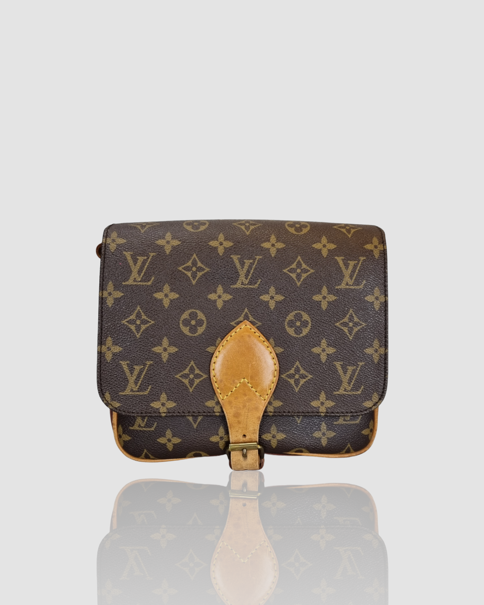 Louis Vuitton Monogram Cartouchiere Crossbody Bag Cult Sierre Leather  ref.293869 - Joli Closet