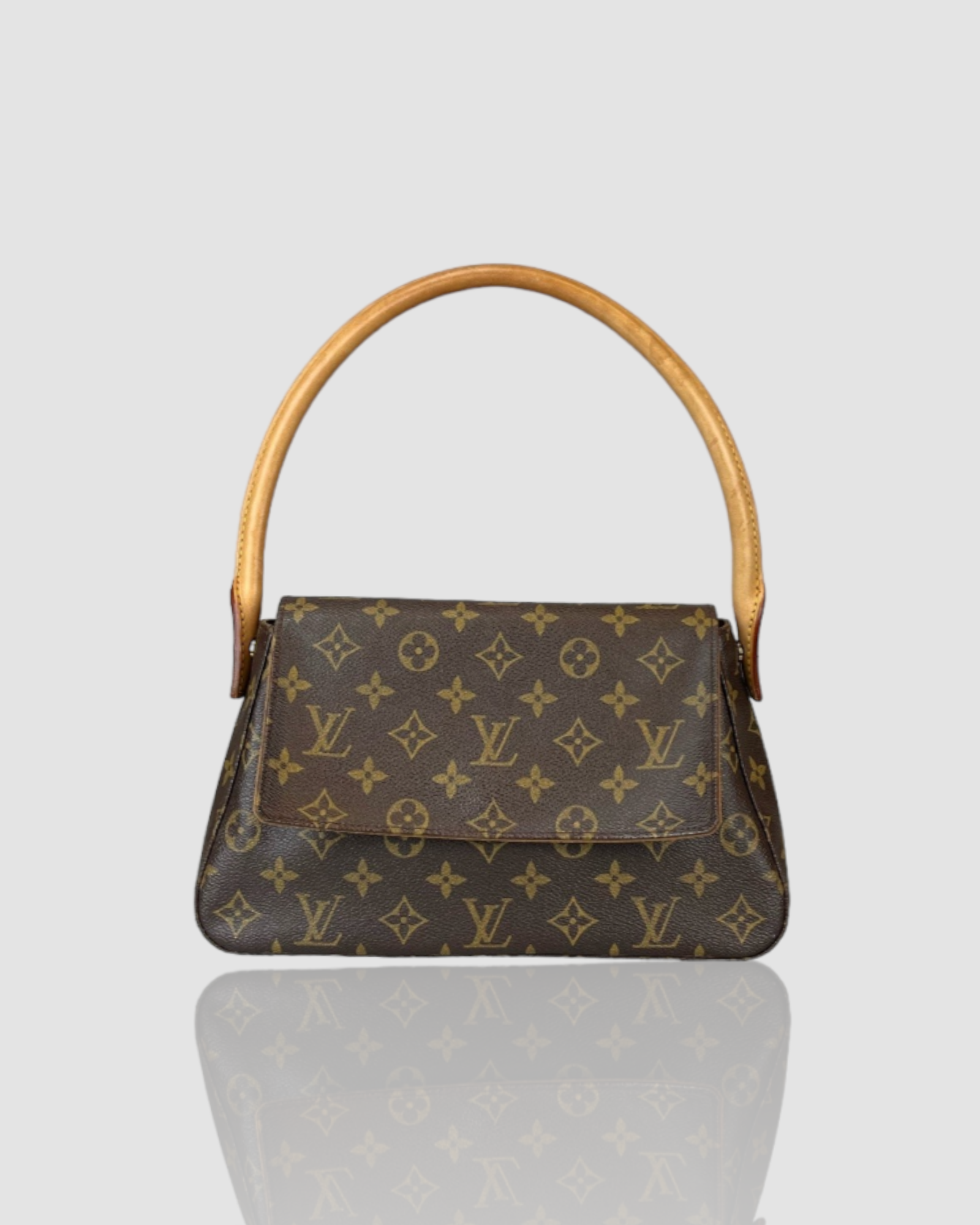 Louis Vuitton Double V Flap Crossbody Black/Brown Canvas/Leather