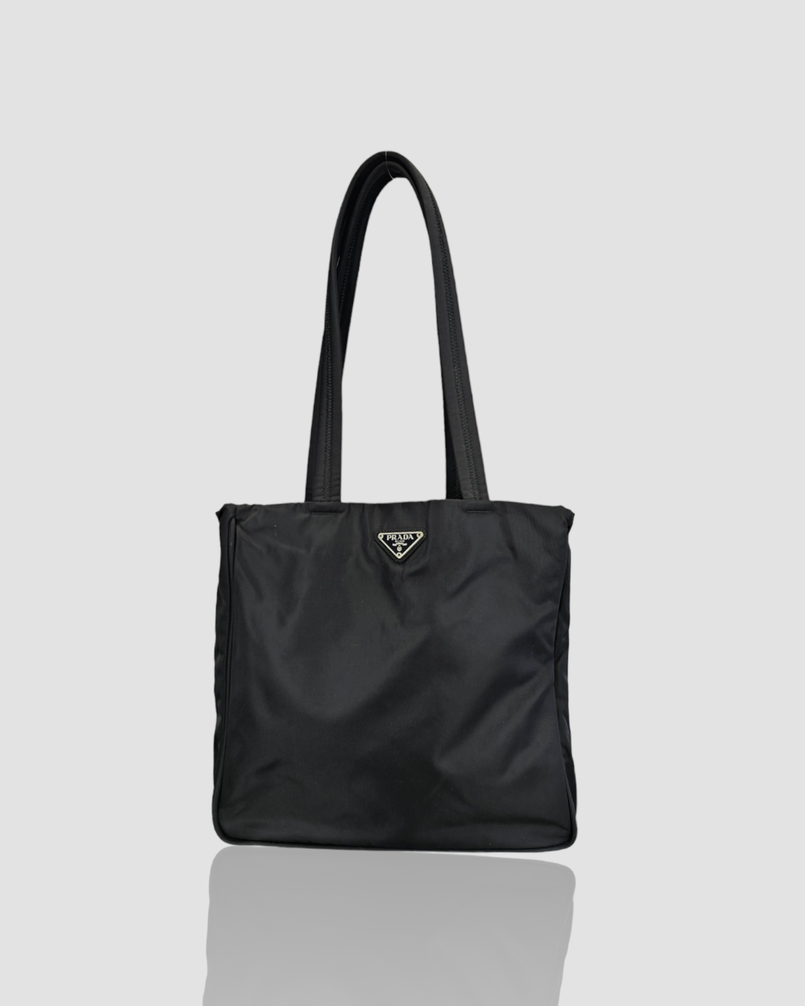 Prada nylon tote online vintage