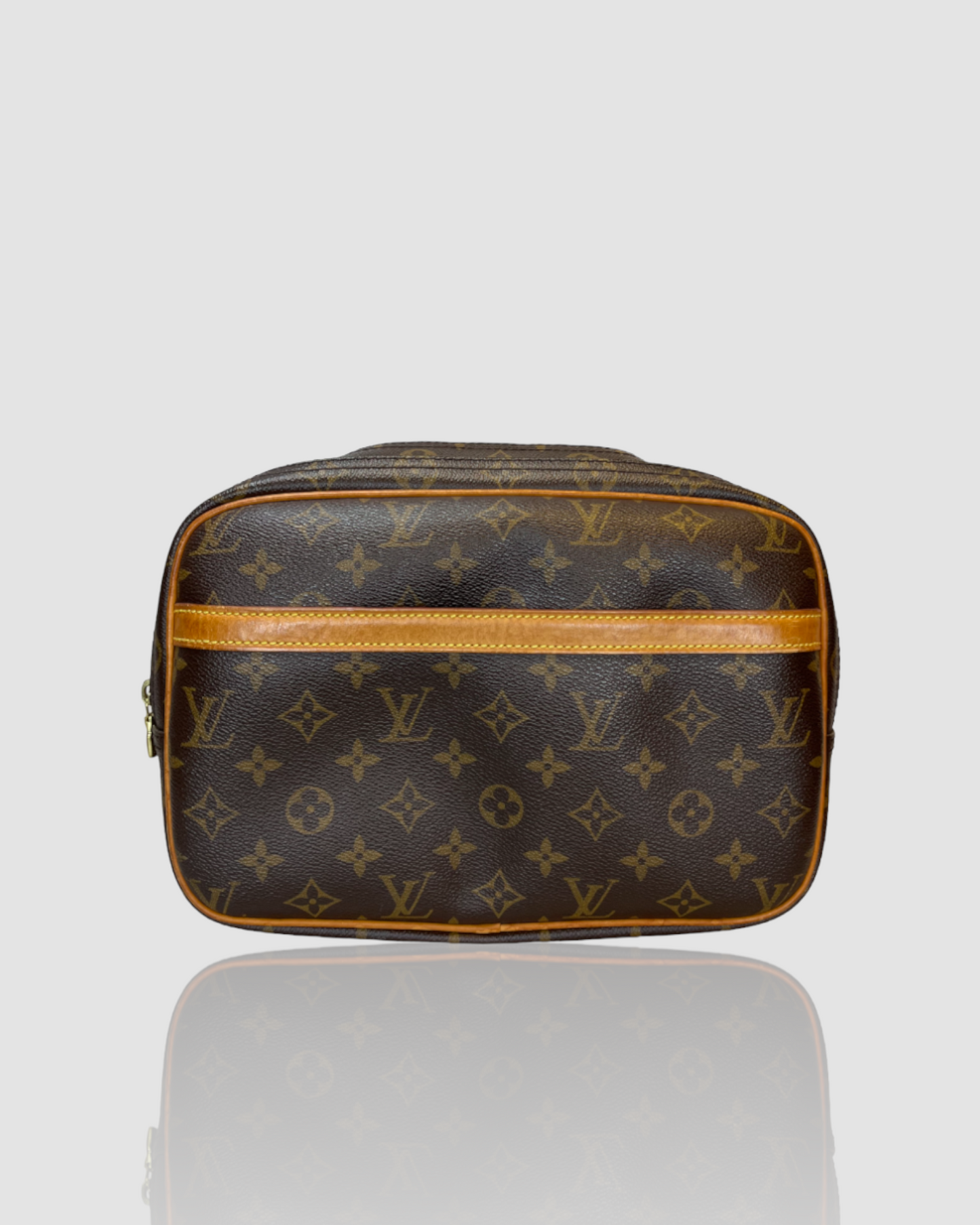 Louis Vuitton Signature Monogram Reporter PM Shoulder Bag – Luxury