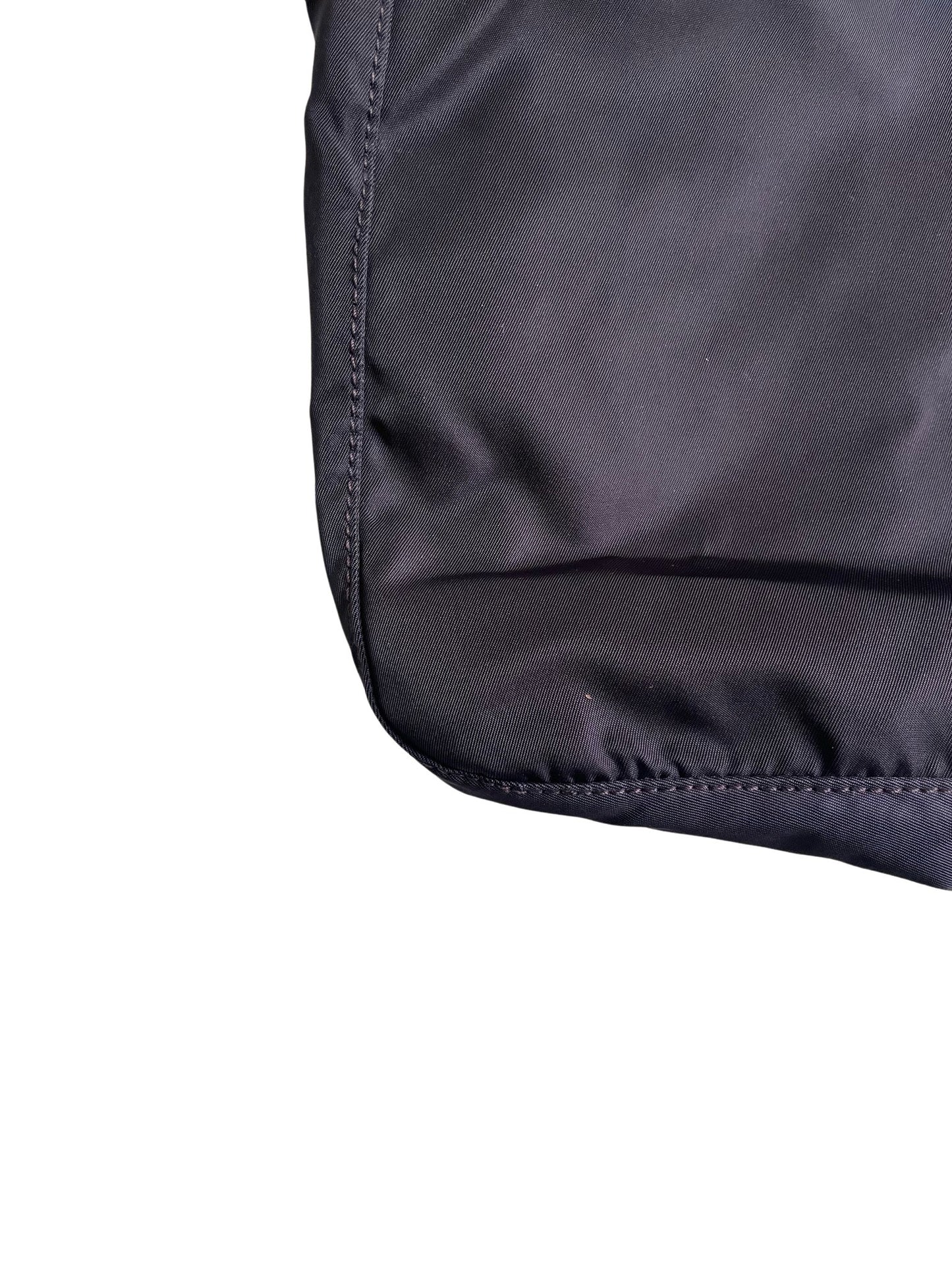Prada Navy Nylon and Leather Crossbody bag