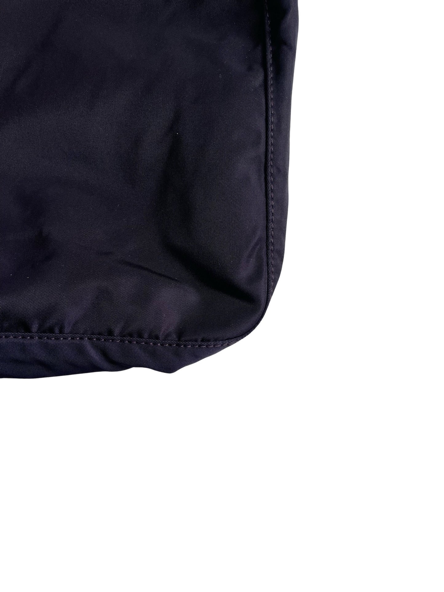 Prada Navy Nylon and Leather Crossbody bag