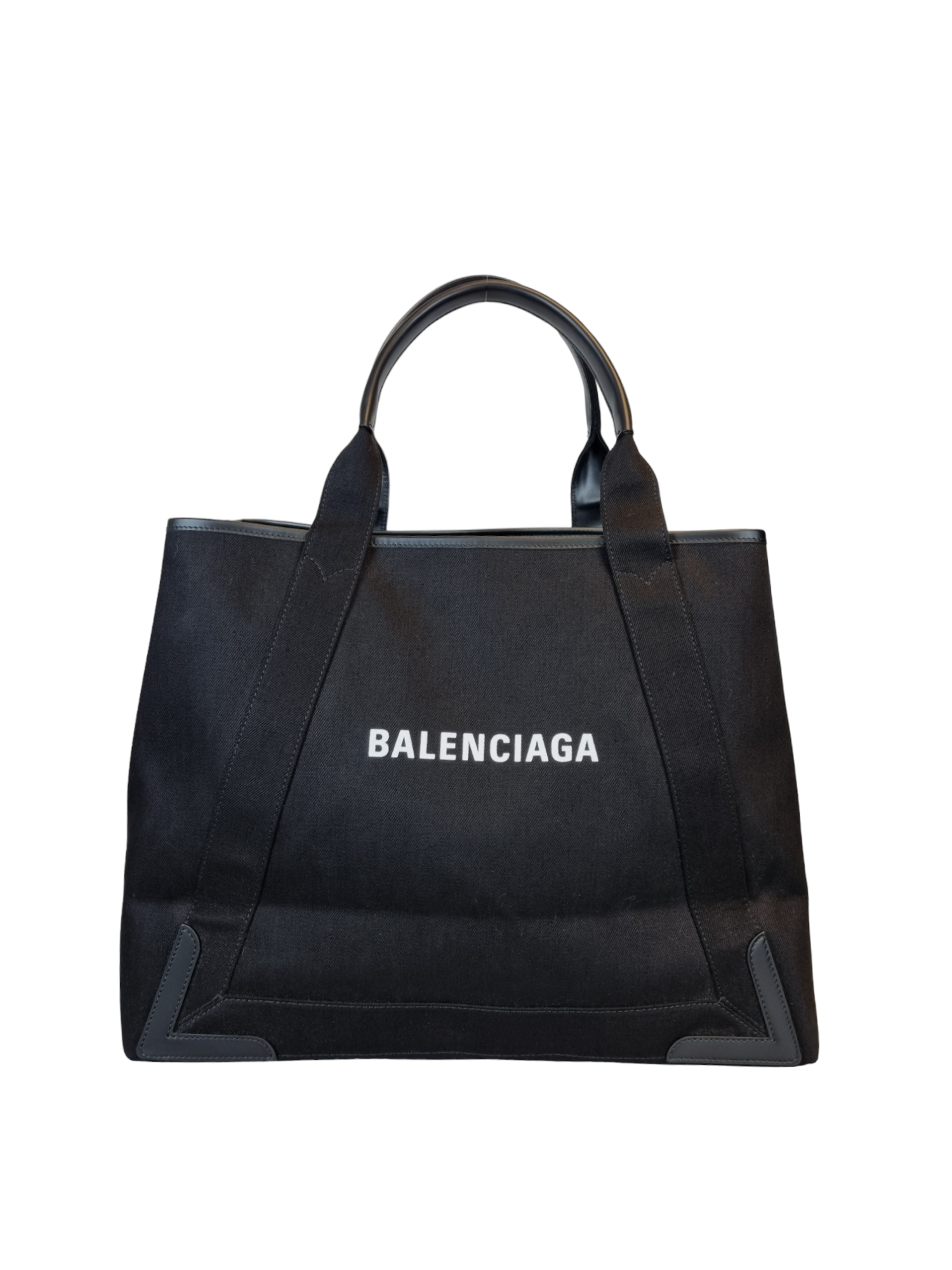 Balenciaga Medium Navy Cabas Tote Bag  Farfetch