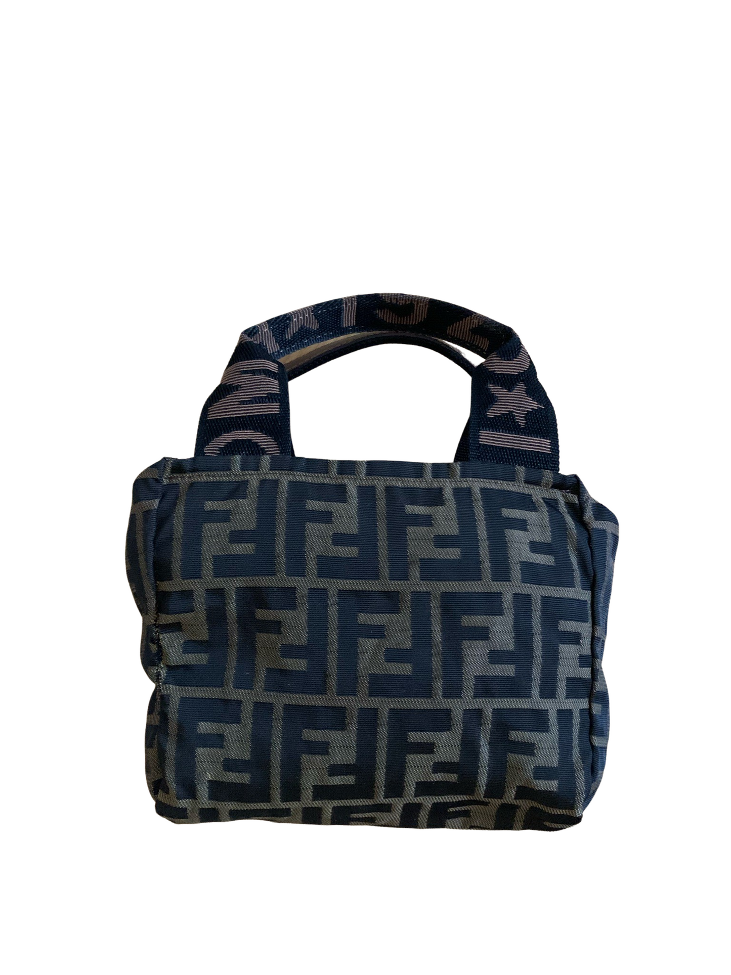 Fendi Zucca Dark Brown Jacquard Handbag