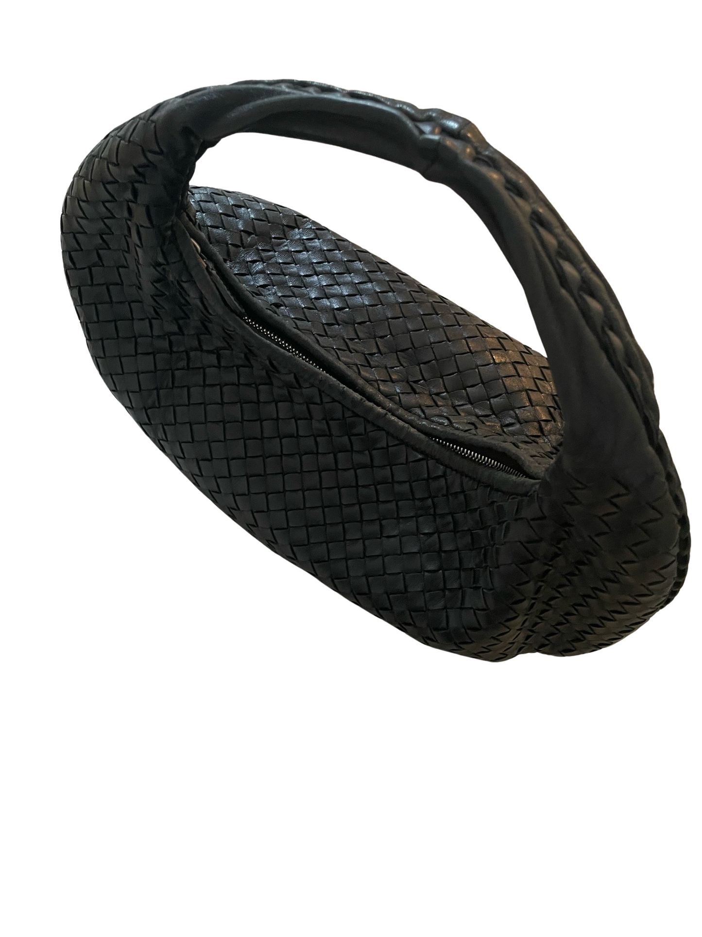 Bottega Veneta Leather Handbag Black
