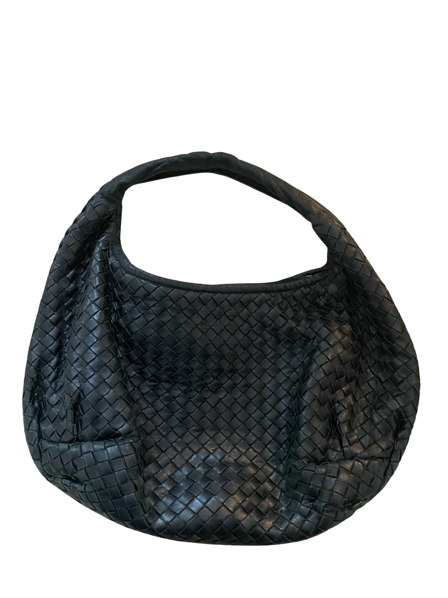 Bottega Veneta Leather Handbag Black