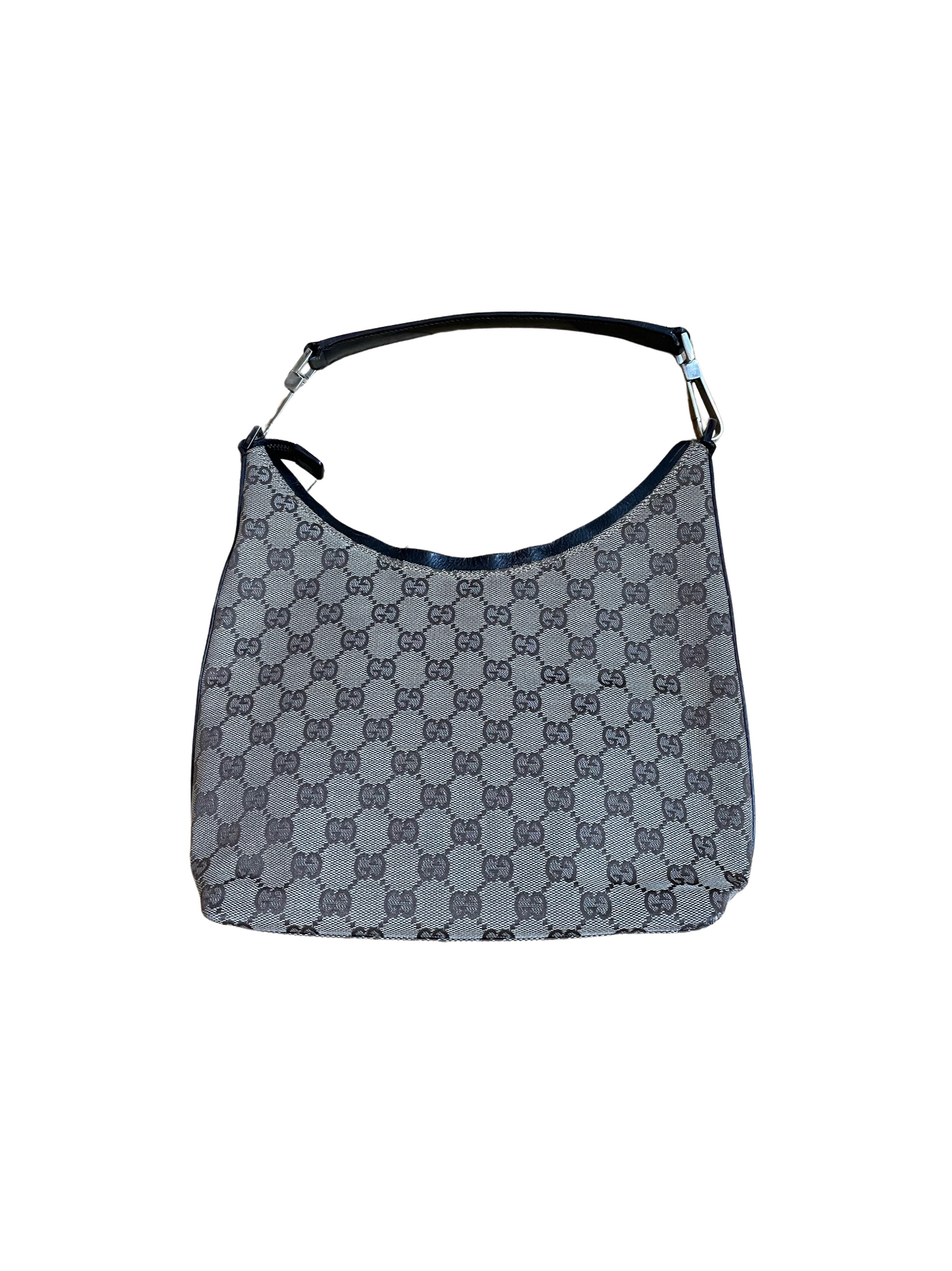 Gucci Beige & Dark Brown Jacquard Handbag