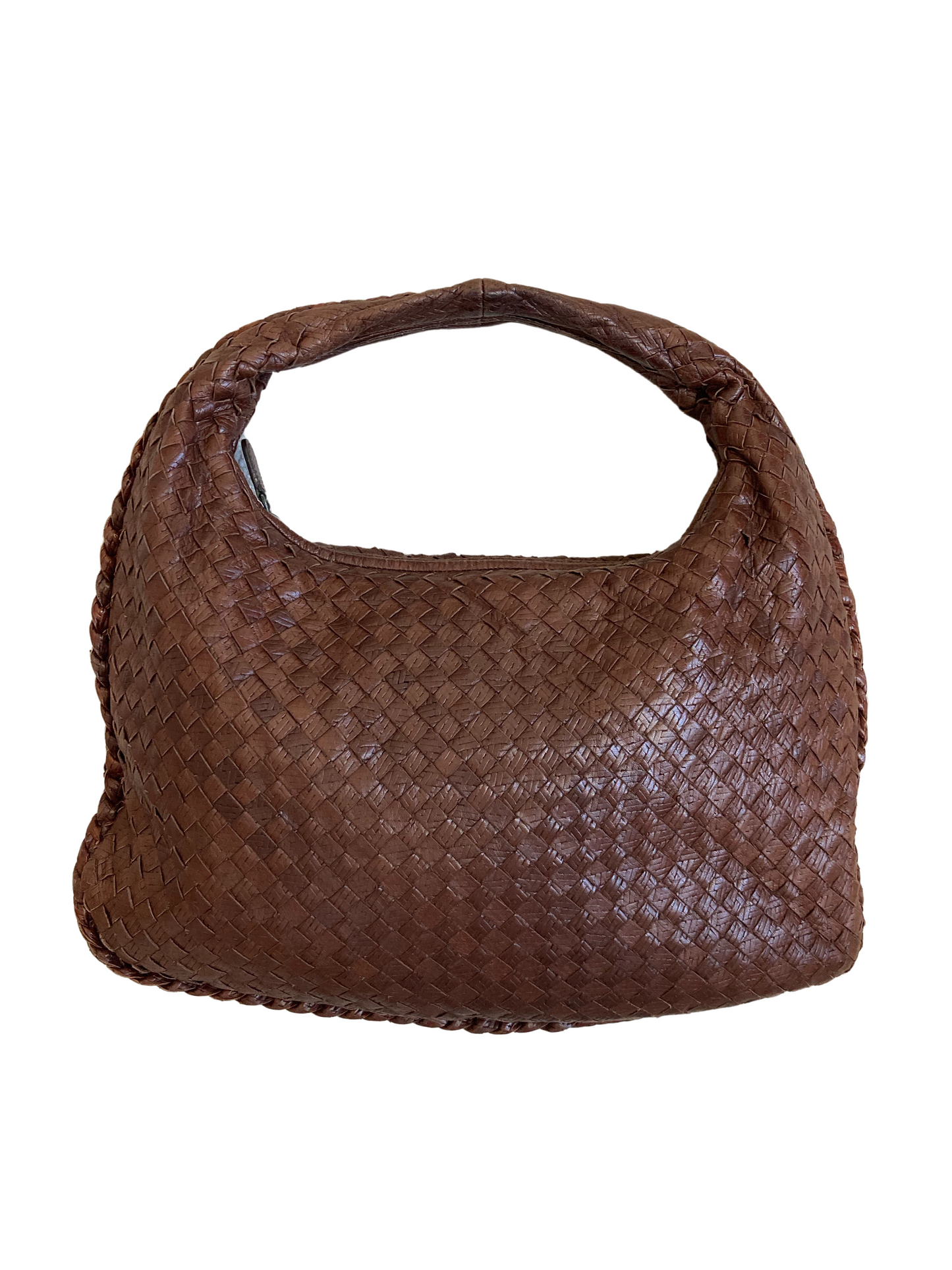 Bottega Veneta Brown Leather Medium Hobo Bag