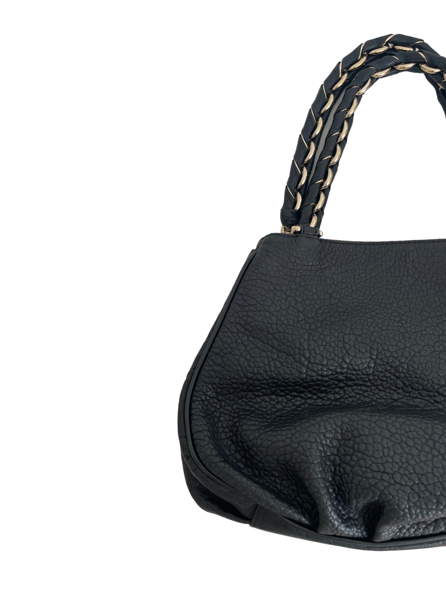 Fendi Mia Black Leather Bag