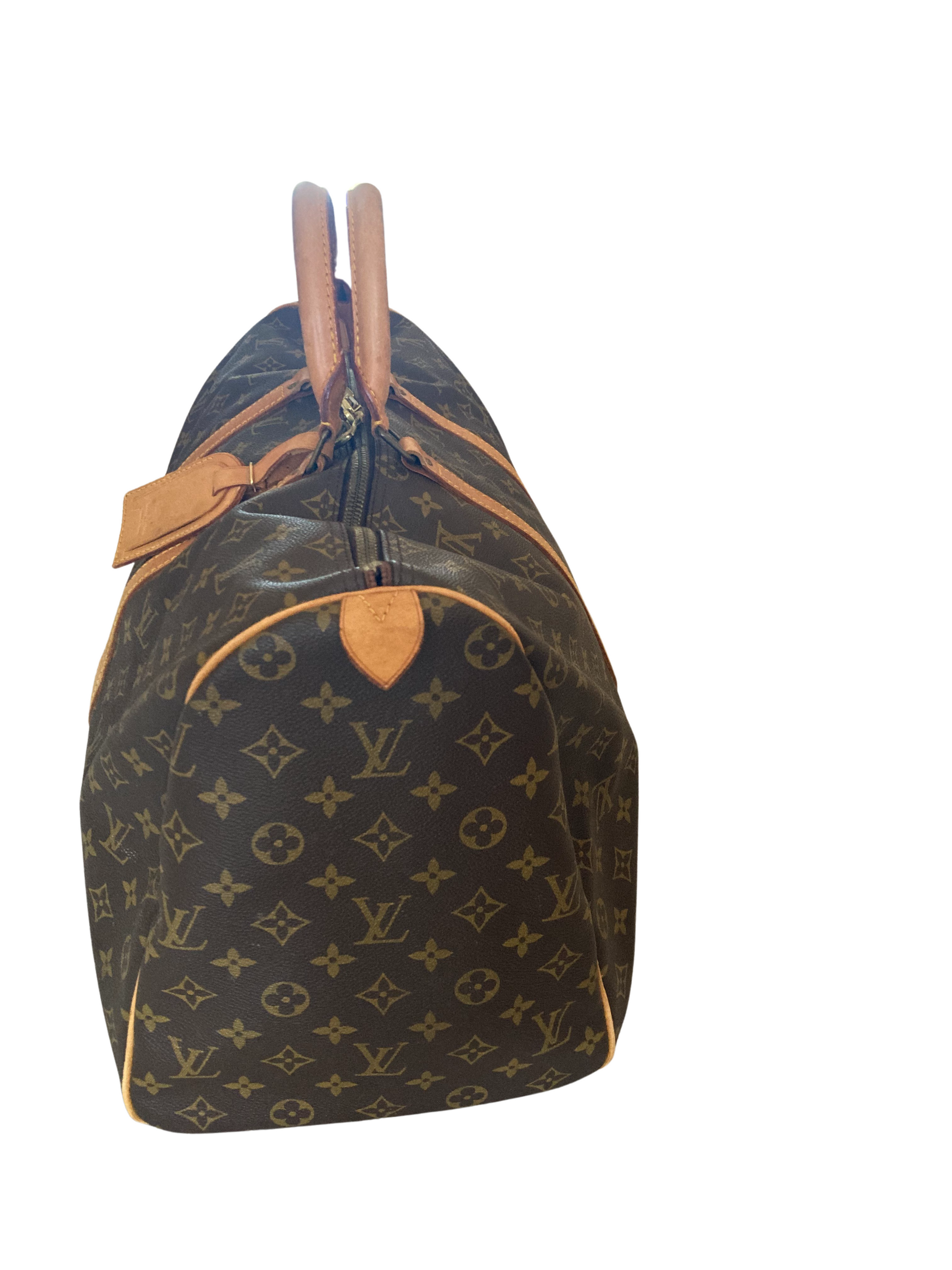 Louis Vuitton Keepall 50 Bandouliere Boston Bag Monogram – Kawaii Vintage  Copenhagen