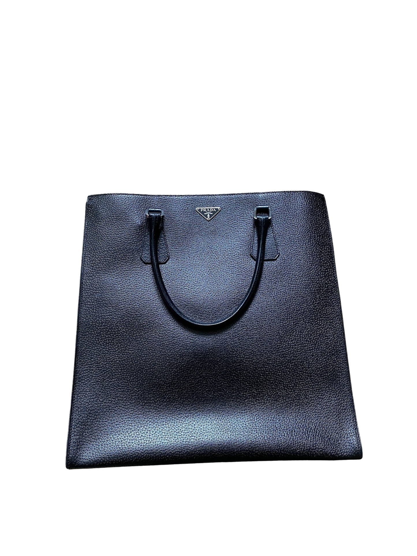 Prada Galleria Black Leather Tote Bag