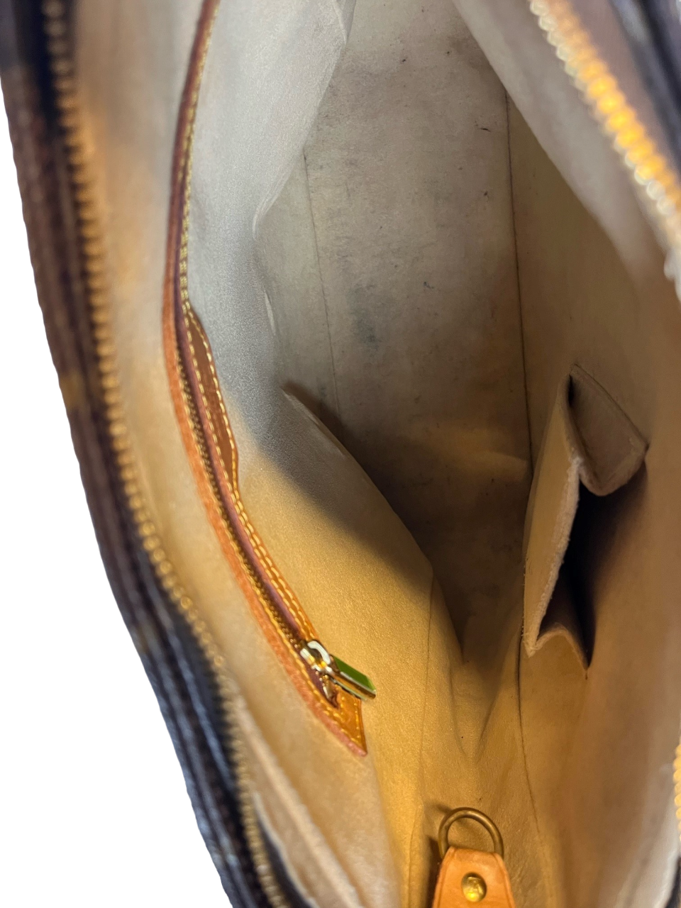 Louis Vuitton Looping GM Brown Cloth ref.587093 - Joli Closet